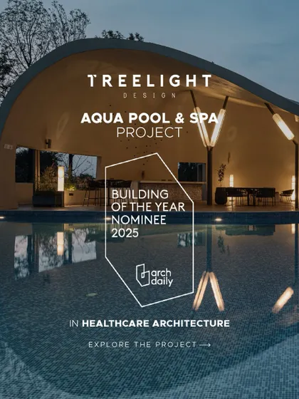 We are proud that our Aqua Pool & Spa project was nominated for ArchDaily's Building of the Year 2025 in Healthcare Architecture. This recognizes our commitment to creating spaces that enhance wellness.