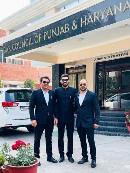At the Bar Council of Punjab & Haryana, welcoming new members to our legal fraternity.