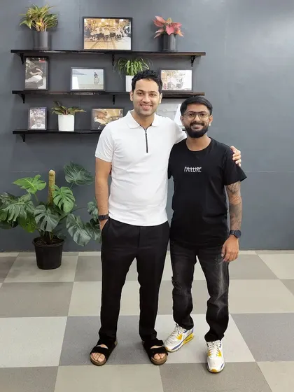 It was cool to have Raj Shamani, the man behind the popular podcast, stop by for a trim. Always great to connect with driven people.