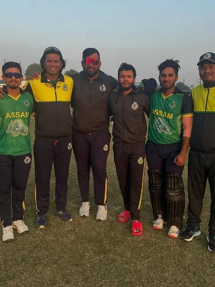 With a small group of Assam players after the season. It's rewarding to see the growth and shift towards excellence.