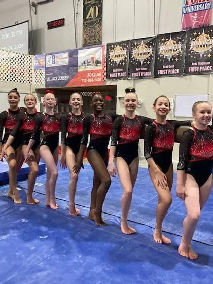 Our Women's Development Program team looking strong and united.