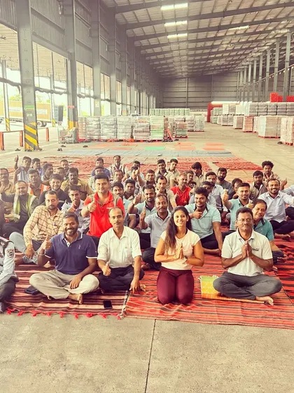A group photo with the amazing team after our session. Their smiles and positive energy made the day truly special. This is the power of community.
