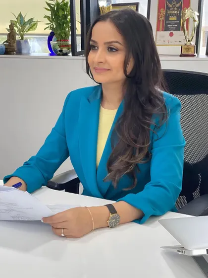 This is the look of confidence for the modern professional. I created a clean, sophisticated makeup style for this client, perfect for an important day at the office or a high-stakes video call. The focus is on a flawless base and defined features that look polished on camera.