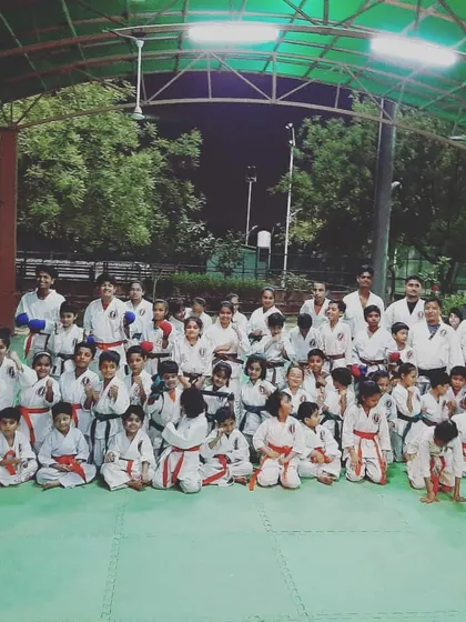 The energy in our evening class is amazing. This large group of young students, mostly beginners, shows the passion and excitement that new members bring to our dojo.
