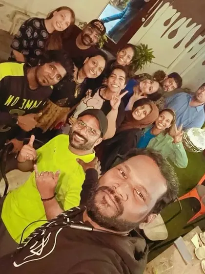 A group selfie after a Rhythms 3 training. I met some awesome buddies and made memories for life.