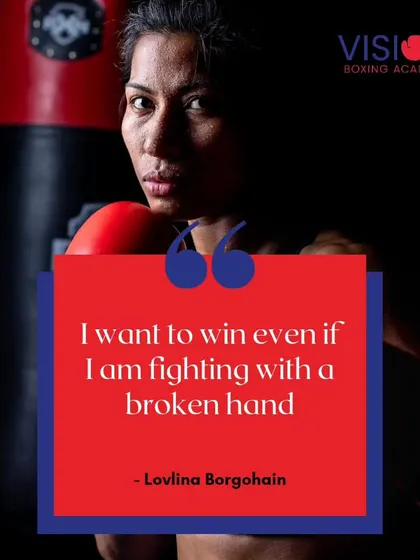 "I want to win even if I am fighting with a broken hand." Lovlina Borgohain's incredible spirit shows that true victory comes from an unbreakable will.