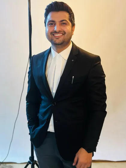 A professional portrait taken during my campaign for the Delhi Bar Association.
