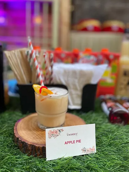 Our Apple Pie mocktail is like dessert in a glass. With warm, comforting flavors, it's a unique and creative choice for winter events or themed parties.