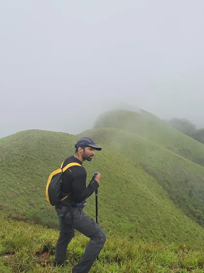 The rolling green hills of the Western Ghats are a sight to behold.