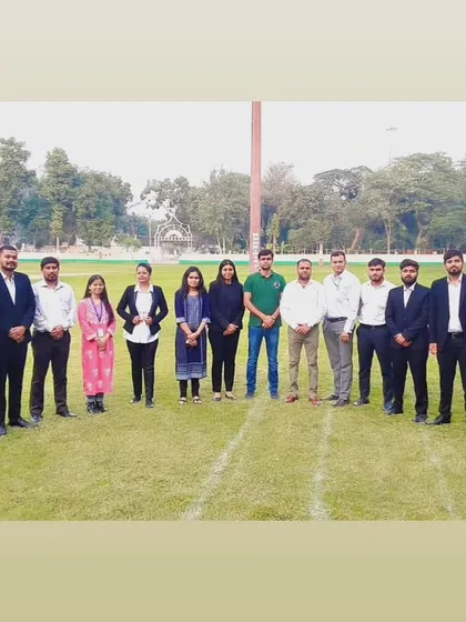 A group picture with my fellow Para-Legal Volunteers on the grounds of Tihar Jail. Teamwork and shared purpose are key to making a difference through legal services.