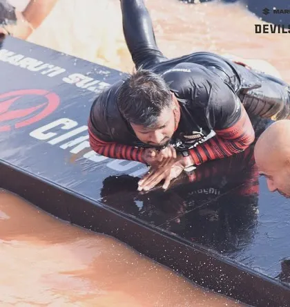 Pushing through water obstacles requires a different kind of strength and mental focus. This is where your conditioning truly shows, and we make sure you're prepared for it.