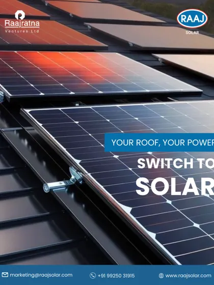 Your roof, your power. Transform your rooftop into a personal powerhouse. Switching to solar gives you control over your energy, reduces your bills, and contributes to a greener planet.