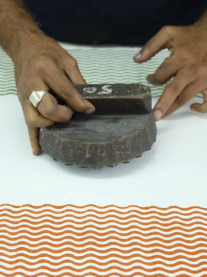 Celebrating India’s Independence Day by reveling in our rich handicraft history. Our team paid tribute to the vibrant colors of the flag using prints and blocks from our archive.