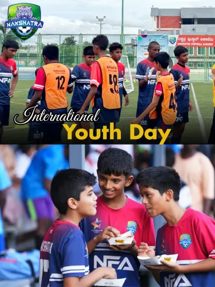 Celebrating International Youth Day. We are all about chasing dreams and finding joy on and off the field.