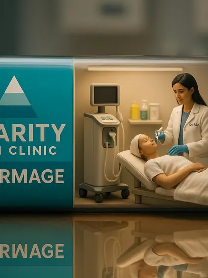 This image creatively captures the essence of Thermage: a powerful, encapsulated solution for skin tightening. It represents the advanced technology I use to deliver significant anti-aging results.