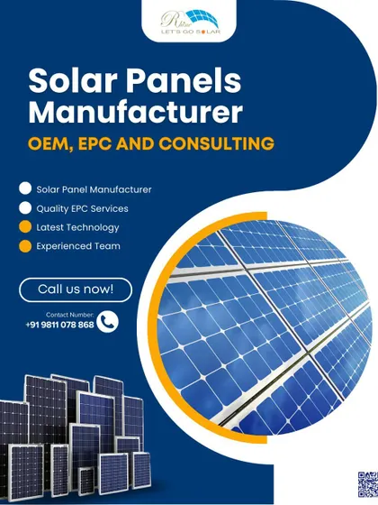 As a solar panel manufacturer, we offer a full suite of services including OEM, EPC, and consulting, backed by an experienced team and the latest technology.