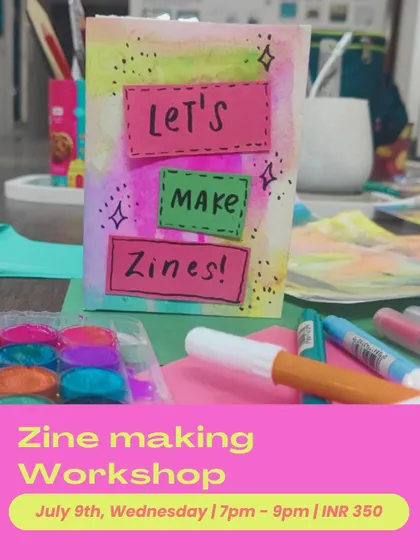 Zines, or tiny DIY magazines, are an amazing medium for self-expression. In our zine-making workshops, we provide the materials and inspiration for teams to create their own booklets filled with doodles, thoughts, or collaborative stories.