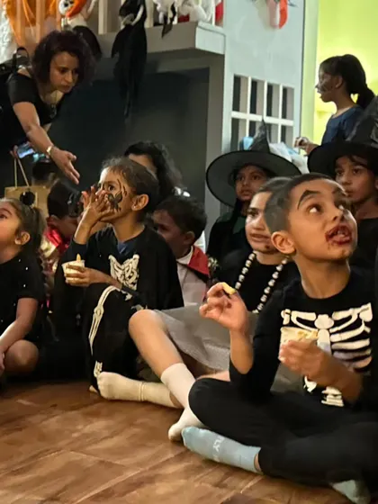 Eyes wide with wonder. This is the best part of my job, seeing kids completely absorbed in the magic and fun of the moment.