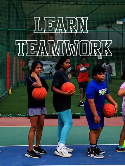 A group of young players listening to instructions, ready to learn teamwork. I believe that great teams are built on communication and shared goals.