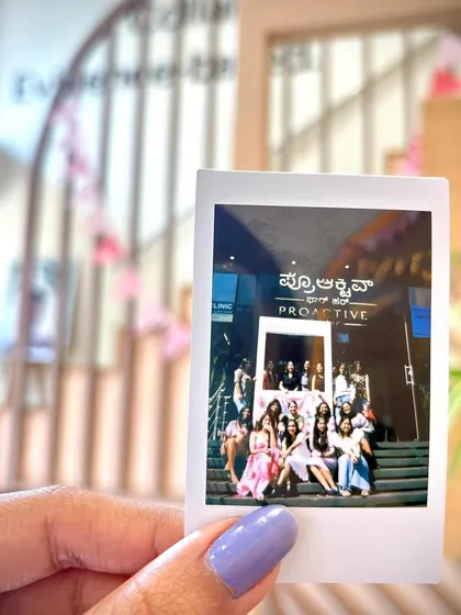 A polaroid keepsake from our event. We love capturing these moments of community and empowerment.