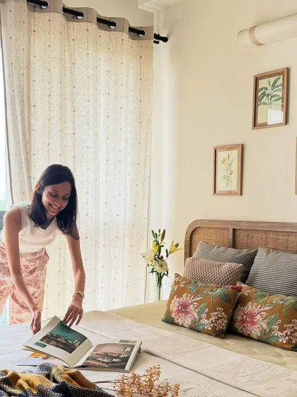 Behind the scenes at a photoshoot, getting the details just right. This is where the magic happens, ensuring every corner of the home is captured perfectly.