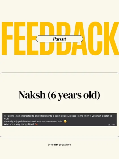 When a child enjoys a class so much they want to do more of it, we know we're doing something right. We were so happy to receive this request to start a new batch.