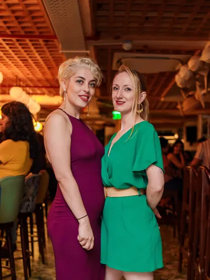 The stylish and diverse crowd that pulls up for VIBE CHECK, adding to the unique energy of the night.