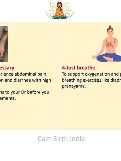While supplements can be necessary, high-dose iron can sometimes cause digestive issues. I advise you on how to manage these side effects and always recommend discussing them with your doctor. We also incorporate pranayama and diaphragmatic breathing to support oxygen flow throughout your body.