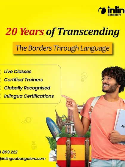 For two decades, we have helped students transcend borders through language. This graphic celebrates our history of paving the way for success and deepening global connections.