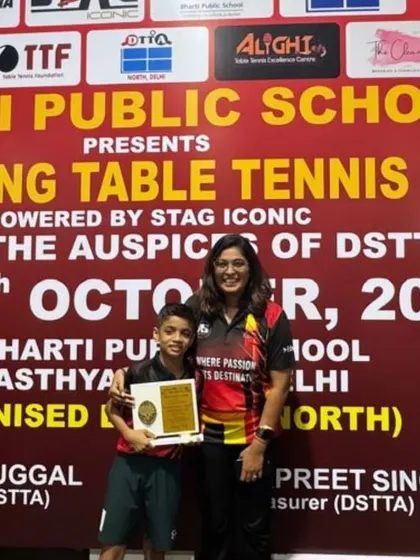 Rayansh Chaturvedi, our runner-up in the U-11 Boys category. A promising young talent to watch out for.