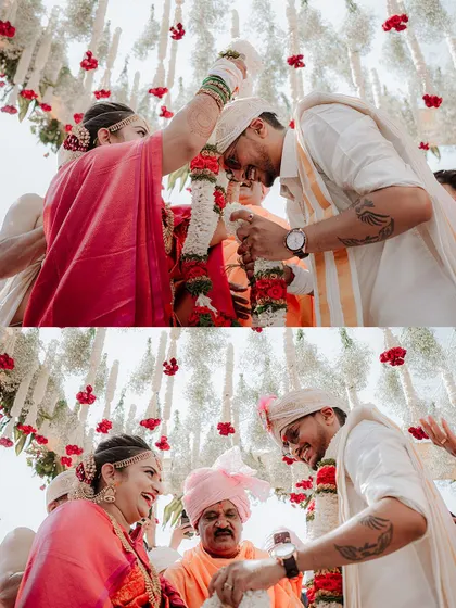 A duplicate of image 71, showcasing the smiles and rituals that make a wedding day so special.