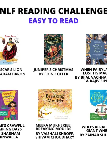 For younger readers or those just starting their chapter book journey, the 'Easy to Read' list from the Neev Reading Challenge is a great place to start.