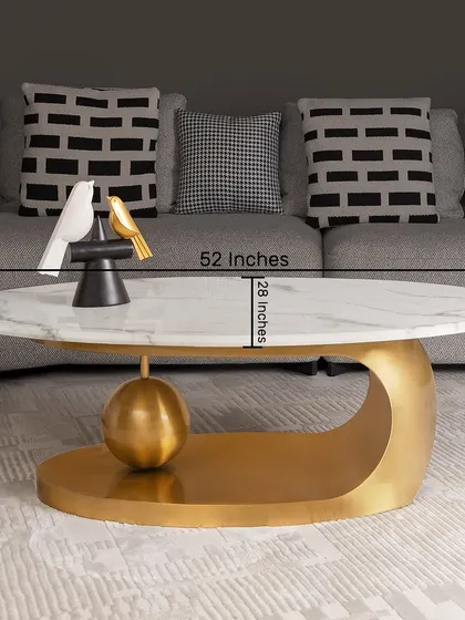 This image provides the exact dimensions for our Amara accent table. Knowing the height and width helps you visualize how this magnificent piece will fit perfectly into your living space.