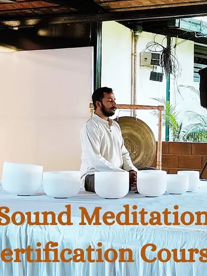Announcing our upcoming Sound Meditation Certification Course for May. This is your chance to learn the therapeutic benefits of sound and become a certified teacher.