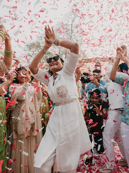 The pure, unadulterated joy of a wedding celebration. I plan events where every single guest feels the festive spirit and becomes a part of the beautiful chaos. 🥂