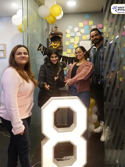 More happy faces from our 8th-anniversary celebration. Our members are the reason for our success, and we love celebrating these milestones with them.