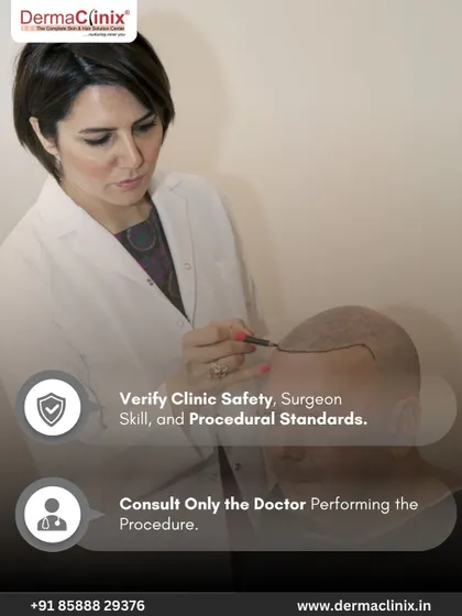 Your safety is paramount. Always verify the clinic's safety standards, the surgeon's skill, and consult only with the doctor who will be performing your procedure. This avoids the risk of ghost surgeries.