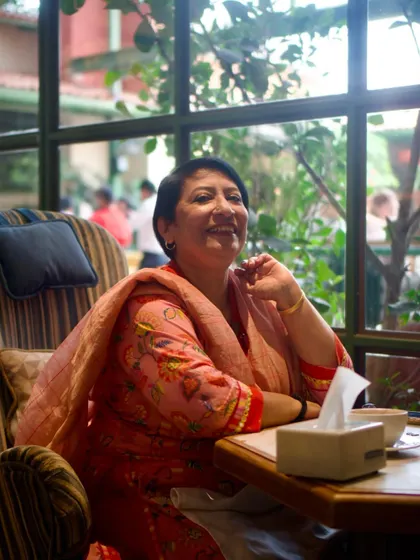 Another beautiful portrait from Mother's Day. Our sunlit dining room provided the perfect setting for celebrating the amazing mothers in our community.