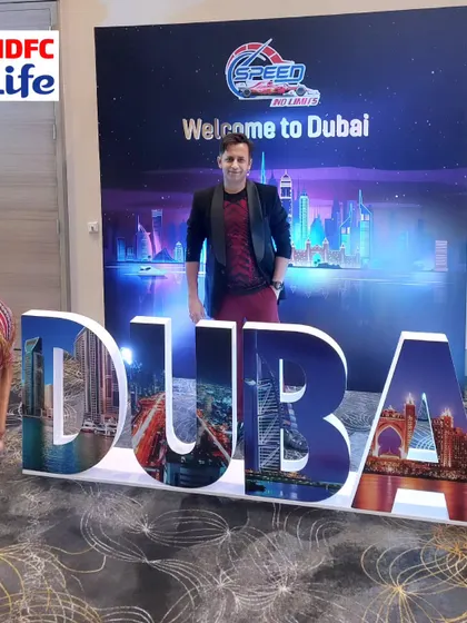 All set to perform for HDFC Life achievers in Dubai. I love the energy of international events and the opportunity to dazzle a diverse audience.
