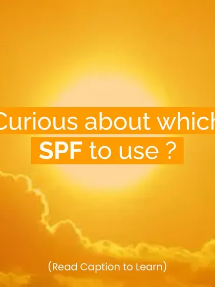 While SPF 30 is sufficient for most daily use, a higher SPF is recommended for intense sun exposure, for those with pigmentary disorders, or if you know you apply it sparingly.