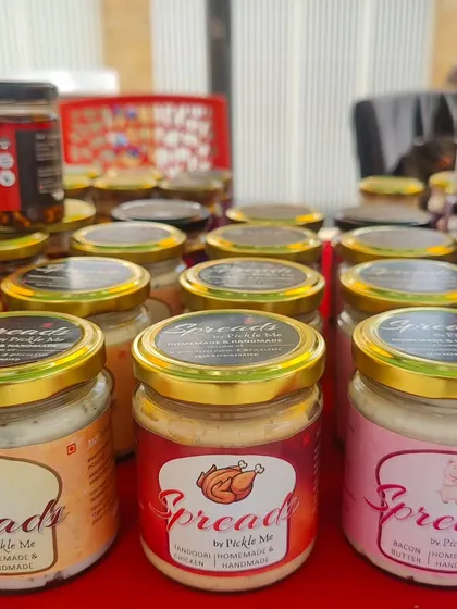 A look at our popular meat spreads: Creamy Chicken, Tandoori Chicken, and the rich Bacon Butter. These are perfect for sandwiches, wraps, or as a party dip.