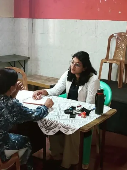 Another consultation from our free skin camp. It's a privilege to serve my local community.