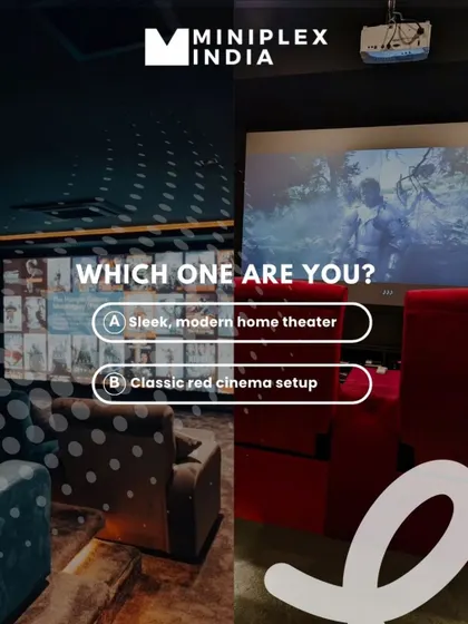 Which one are you? A sleek, modern home theater or a classic red cinema setup? I can design and build either style to match your personal vibe.