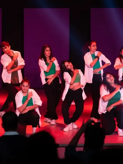 Another student group performance from Allstars Night. Despite exams and work, their dedication to dance shone brightly on stage.