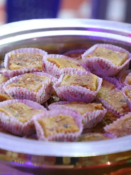 Another look at our popular Bread Halwa, a favourite dessert at many of the events we cater.