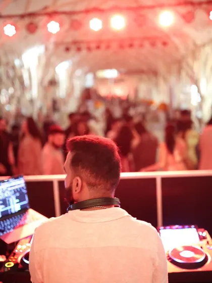 From the chaos of a wedding to the energy of the dance floor, I bring the vibes everywhere I go.