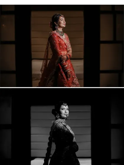 Celebrating the beauty, strength, and grace of every bride. These portraits, in both color and monochrome, highlight the timeless elegance of the bridal look.