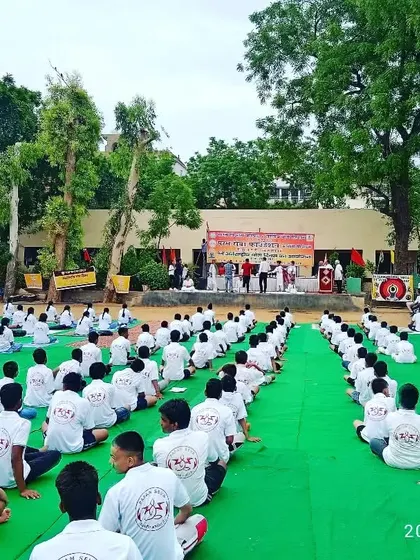 A glimpse of the Yoga Day program at our academy. We had a massive turnout, with all our players participating in the session.