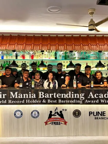A group of students and instructors at our Pune branch after a Sula wine tasting session.