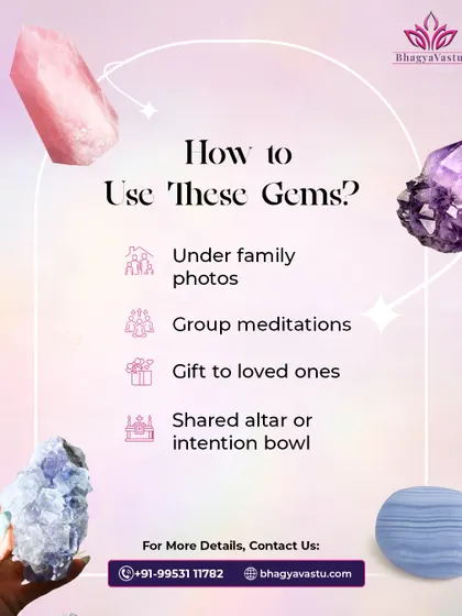 Wondering how to use crystals for family bonding? This guide shows you simple ways, such as placing them under family photos, using them in group meditations, or creating a shared altar to amplify their loving and healing energies.